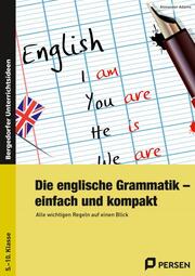 Die englische Grammatik - einfach und kompakt - Cover