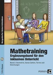 Mathetraining - Ergänzungsband für den inklusiven Unterricht 2 - Cover