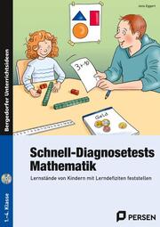 Schnell-Diagnosetests: Mathematik 1.-4. Klasse - Cover