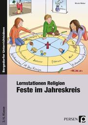 Lernstationen Religion: Feste im Jahreskreis - Cover