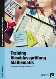 Training Abschlussprüfung Mathematik - Cover