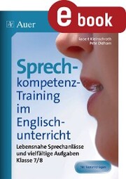 Sprechkompetenz-Training im Englischunterricht 7-8 - Cover