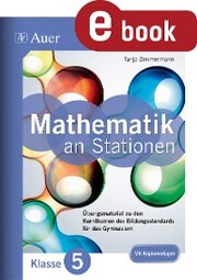 Mathe an Stationen 5 Gymnasium - Cover