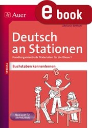 Deutsch an Stationen Buchstaben kennenlernen