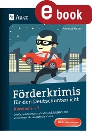 Förderkrimis für den Deutschunterricht Klassen 5-7 - Cover
