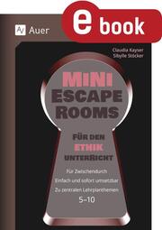 Mini-Escape Rooms für den Ethikunterricht - Cover