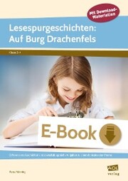 Lesespurgeschichten: Auf Burg Drachenfels - Cover