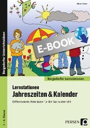 Lernstationen Jahreszeiten & Kalender - Cover