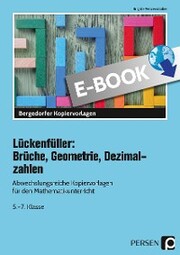 Lückenfüller: Brüche, Geometrie, Dezimalzahlen - Cover