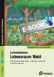 Lernstationen: Lebensraum Wald - Cover