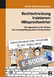 Rechtschreibung trainieren: Mitsprechwörter - Cover