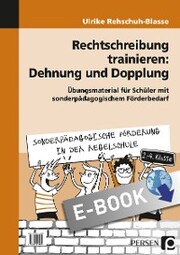 Rechtschreibung trainieren: Dehnung und Dopplung - Cover