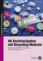 66 Bastelaufgaben mit Recycling-Material - Cover