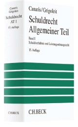 Lehrbuch des Schuldrechts Bd. I/1 Allgemeiner Teil