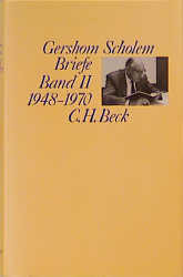 Scholem Briefe Bd. II: 1948-1970 - Cover