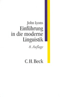 Einführung in die moderne Linguistik - Cover