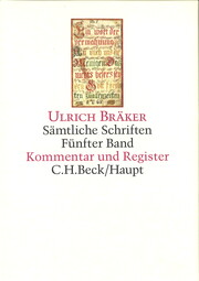 Sämtliche Schriften Bd. 5: Kommentar und Register - Cover