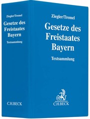 Gesetze des Freistaates Bayern - Cover