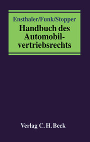 Handbuch des Automobilvertriebsrechts