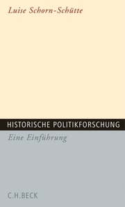 Historische Politikforschung - Cover