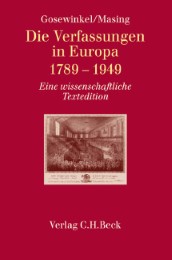 Die Verfassungen in Europa 1789-1949