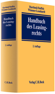 Handbuch des Leasingrechts - Cover