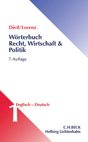 Wörterbuch für Recht, Wirtschaft und Politik 1 - Cover