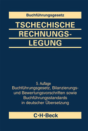 Tschechische Rechnungslegung - Cover