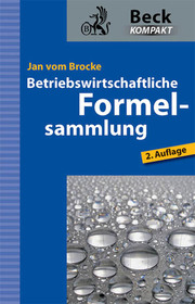 Betriebswirtschaftliche Formelsammlung - Cover