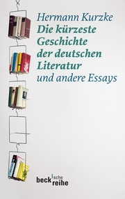 Die kürzeste Geschichte der deutschen Literatur - Cover