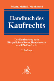Handbuch des Kaufrechts - Cover