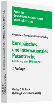 Europäisches und internationales Patentrecht - Cover
