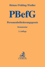 PBefG - Personenbeförderungsgesetz