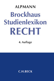 Brockhaus Studienlexikon Recht