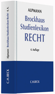 Brockhaus Studienlexikon Recht Buch + CD-ROM