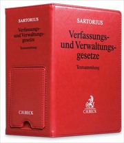 Sartorius: Verfassungs- und Verwaltungsgesetze der Bundesrepublik Deutschland