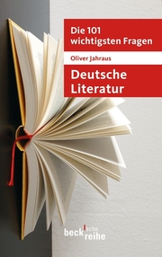 Die 101 wichtigsten Fragen: Deutsche Literatur - Cover