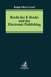 Recht der E-Books und des Electronic Publishing - Cover