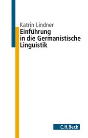 Einführung in die Germanistische Linguistik - Cover