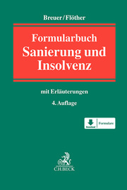 Formularbuch Sanierung und Insolvenz - Cover
