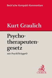 Psychotherapeutengesetz - Cover