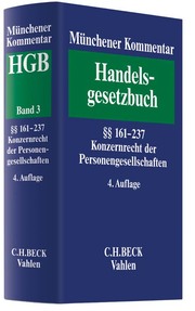 Münchener Kommentar zum Handelsgesetzbuch/HGB 3: §§ 161-237