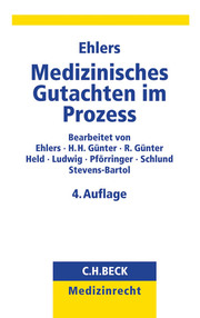 Medizinisches Gutachten im Prozess - Cover