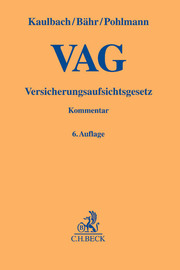 Versicherungsaufsichtsgesetz/VAG - Cover