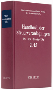 Handbuch der Steuerveranlagungen 2015