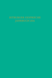 Bitburger Gespräche Jahrbuch 2016