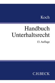 Handbuch Unterhaltsrecht - Cover