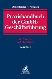 Praxishandbuch der GmbH-Geschäftsführung