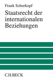 Staatsrecht der internationalen Beziehungen - Cover