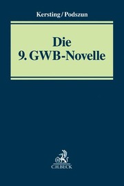 Die 9. GWB-Novelle - Cover